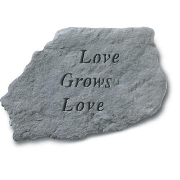 Kay Berry Inc Kay Berry- Inc. 63420 Love Grows Love - Garden Accent - 11 Inches x 7.5 Inches 63420
